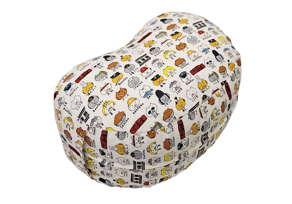 姿勢も良くなる正座クッション キャラ猫・キナリ