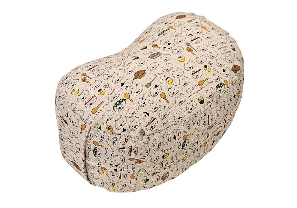 姿勢も良くなる正座クッション しゃもじ猫・キナリ