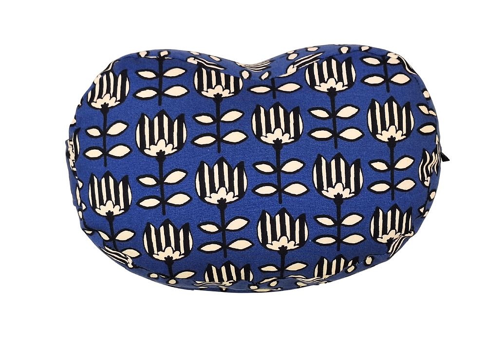 姿勢も良くなる正座クッション チューリポップ・ブルー　(取っ手付) 関連画像1 | 商品紹介 | マインドフルネスdays 有限会社エール