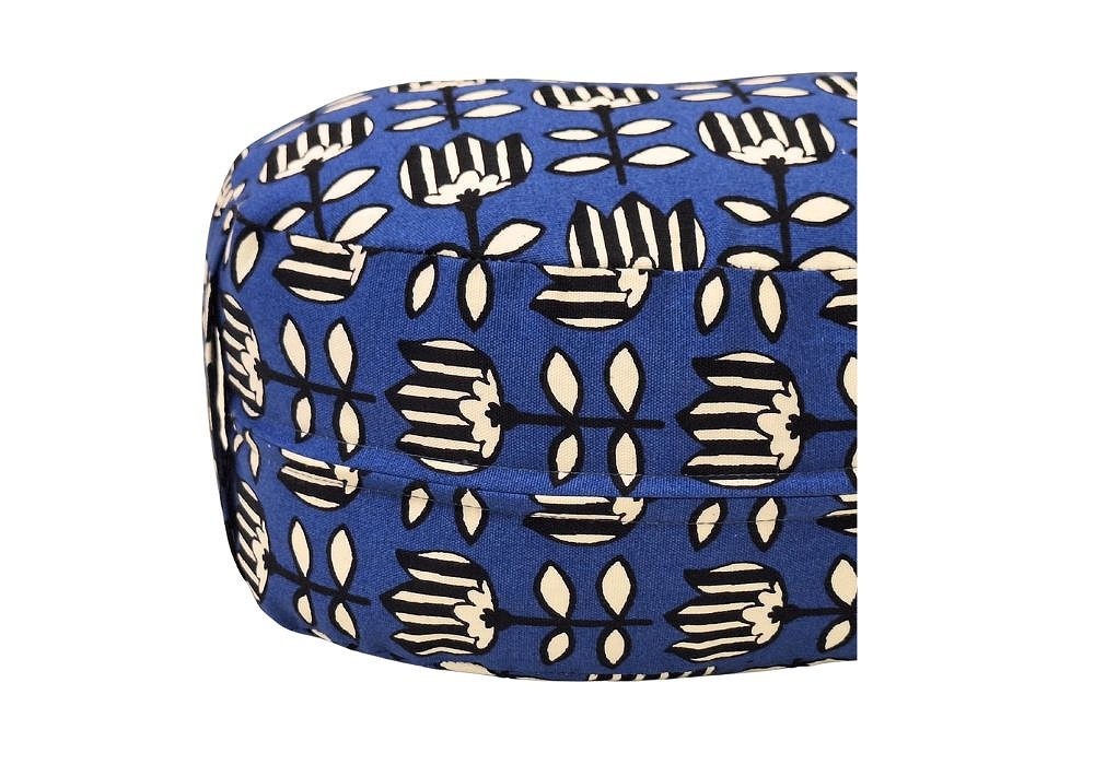 姿勢も良くなる正座クッション チューリポップ・ブルー　(取っ手付) 関連画像2 | 商品紹介 | マインドフルネスdays 有限会社エール