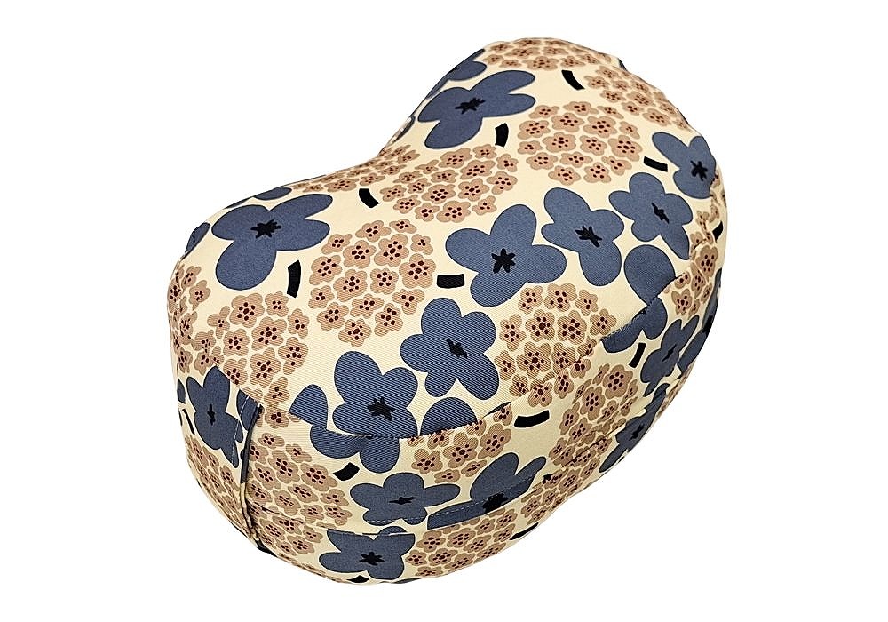 姿勢も良くなる正座クッション ブーケ・ブルー