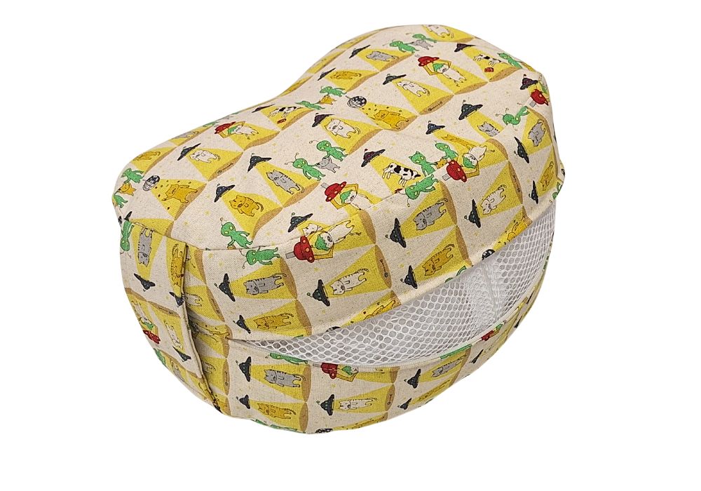 姿勢も良くなる正座クッション さらわれ猫・キナリ　(取っ手付) 関連画像4 | 商品紹介 | マインドフルネスdays 有限会社エール